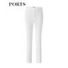 PORTS Women's High-Waist Slim-Fit Ankle Pants