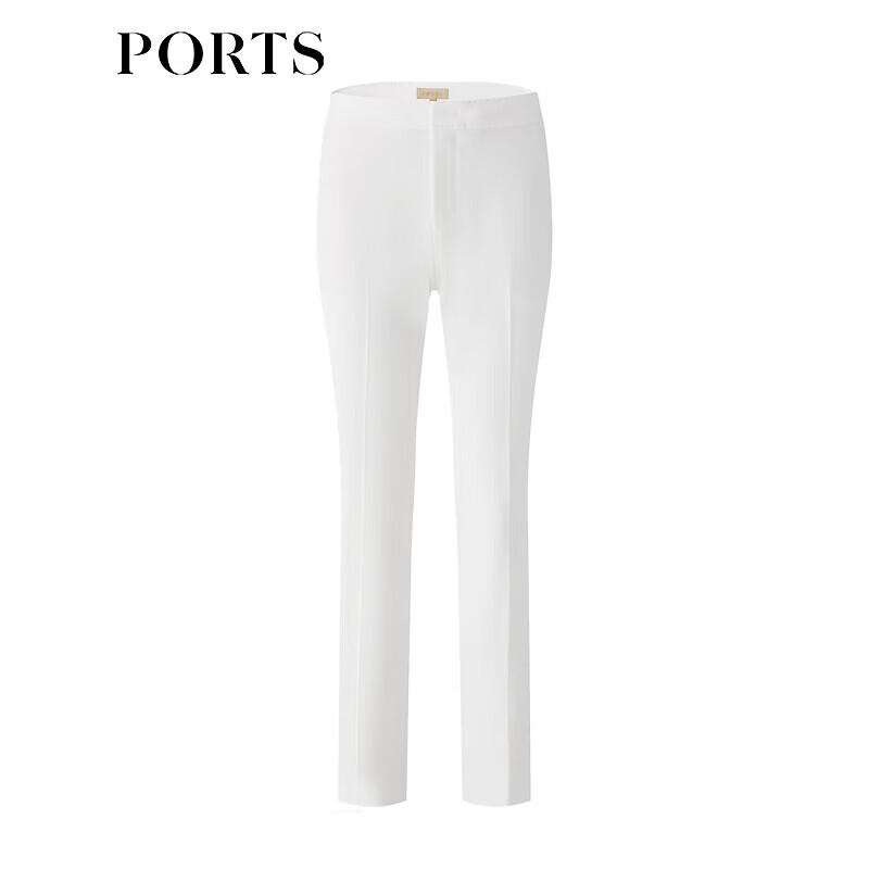 PORTS Women's High-Waist Slim-Fit Ankle Pants