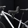 Kids Front Mounted Bicycle Seat Bike for Mountain Road Riding Gift Black