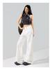 Fireworks Flash Rhinestone Anti-Wrinkle Four-Way Stretch Micro-Flare Casual Pants