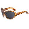 New cross-mirror personalized fashion sunglasses oversized frame cycling travel general sunglasses