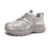 Dad shoes spring and summer new fashion color matching lace-up casual women's shoes student running sports shoes