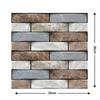 1/12Pcs 3D Wall Sticker Brick Grain Pattern Water-Repellent Self-Adhesive Wall Paper Bathroom Wall Decals 30X30Cm Pegatinas Pared