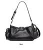 Spicy Girl Leather Motorcycle Crossbody Bag with Rivets - 2025 Fashion