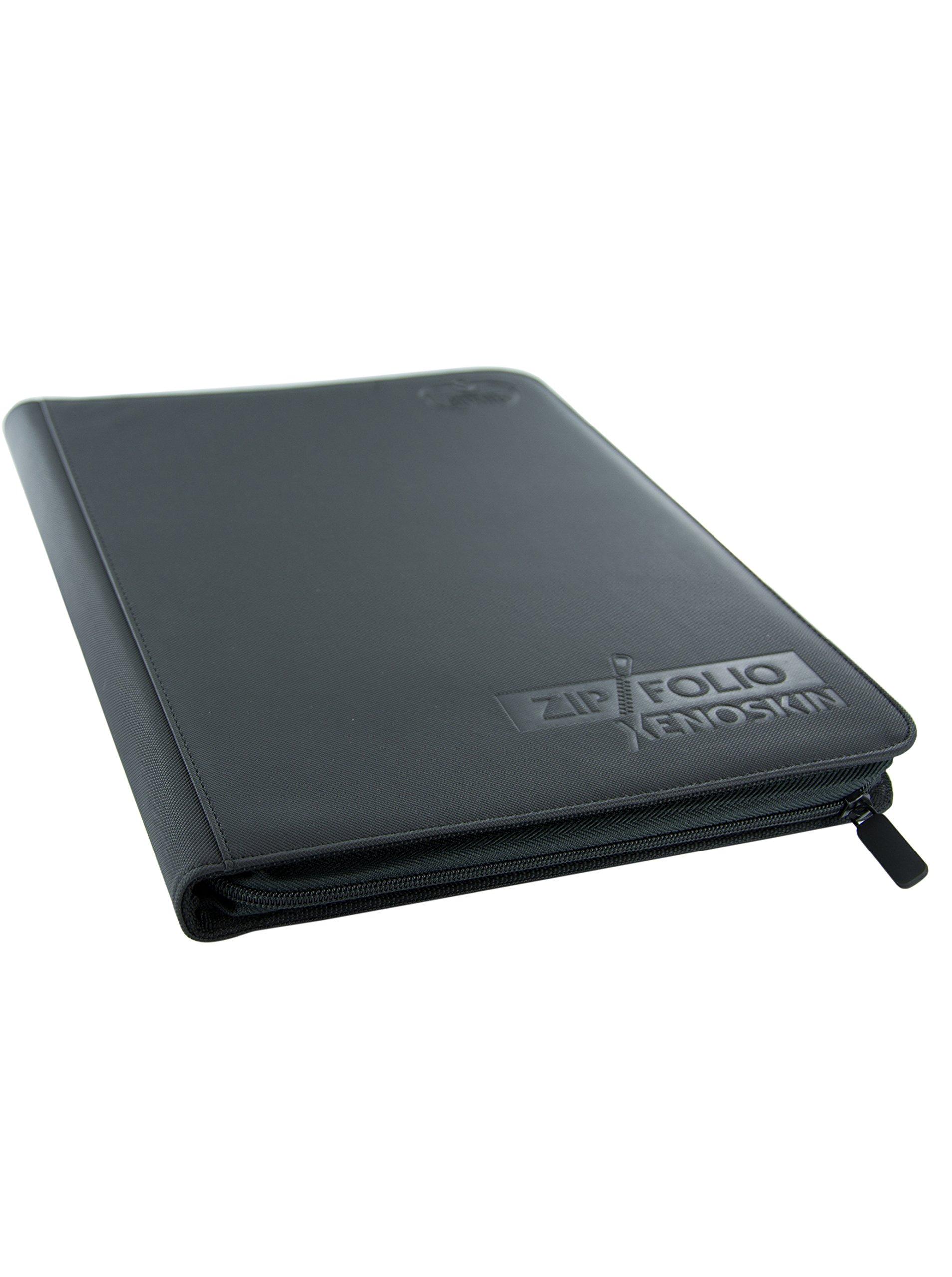 

Ultimate Guard Zip Folio Xenoskin Black 360-18 карманов на страницу UGD010208