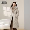 XueZhongFei Women's Mid-Length Winter Down Jacket