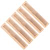 5pcs Disposable Bamboo Comb Stitching Phyllostachys Pubescens Hair Brush for Hotel