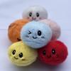 In Pvc Dumpling Plush Trendy New Style Bag Hanging Cute Simulation Dumpling Plush Keychain Backpack Pendant Cartoon Toy Gift