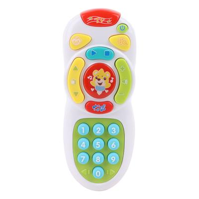 Kids Remote Control High Simulation Various Buttons Music Lighting Storyselling Remote Control Toy