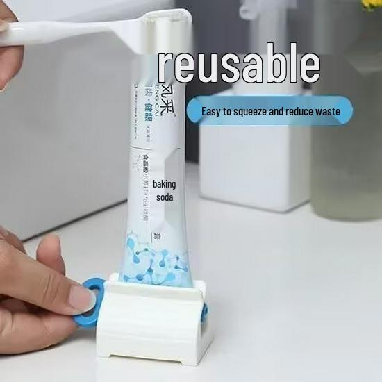 Toothpaste & Cleanser Rotation Squeezer – Easy Squeeze Tool for Kids & Adults