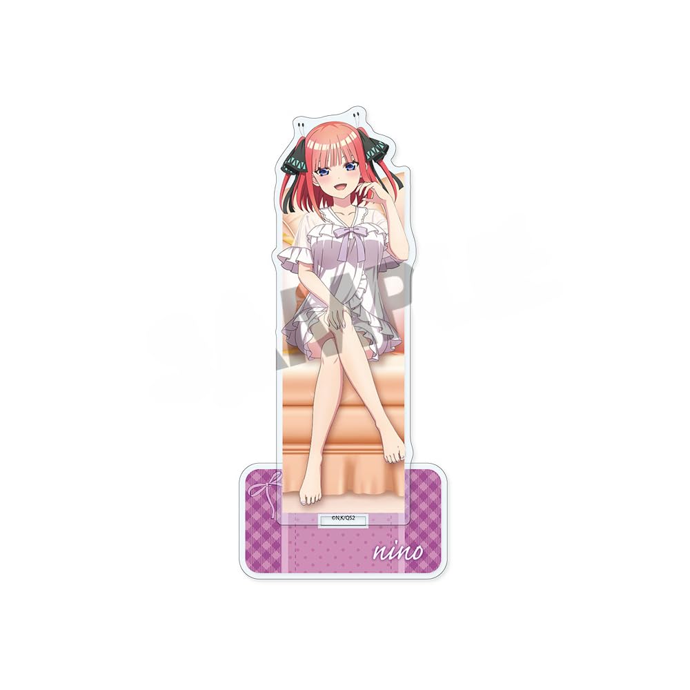 The Quintessential Quintuplets Original Illustration Acrylic Nakano Nino Nightwear Stand ver.