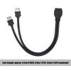 USB3.0 19 20PIN Desktop Front Motherboard Panel Mount Cable with Fixed Feet