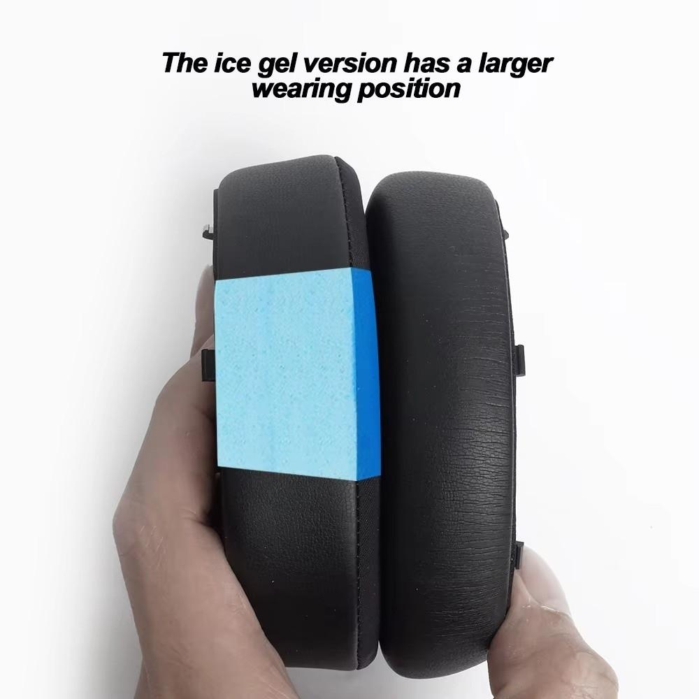 1Pair Protein Leather Headphone Ear Pads for Anker Soundcore Life Space Q45 Headphones Repair