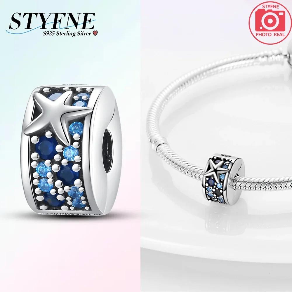 Kupfer Ozean Welt Serie See Oktopus Charms Perlen Clips Sicherheitskette Für Original Armband DIY Schmuckherstellung