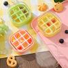 2-in-1 Portable Silicone Freezer Ice Trays Touch-free Ice Cube Tray Mold Whiskey Ice Cream Silicone Water Bottle Ice Cube Maker