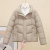 European bread clothes new short down cotton-padded clothes women's loose autumn and winter coats thickened jackets