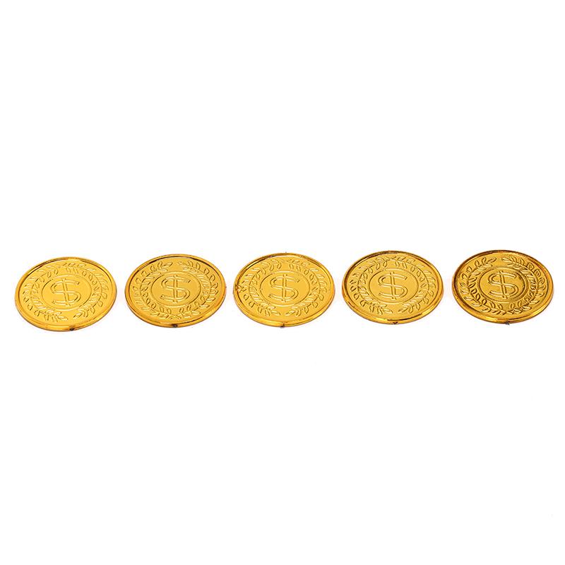 100 Stücke 35 Mm Gold Kunststoff Modell Stil Design 100 Wert Poker Casino Chips