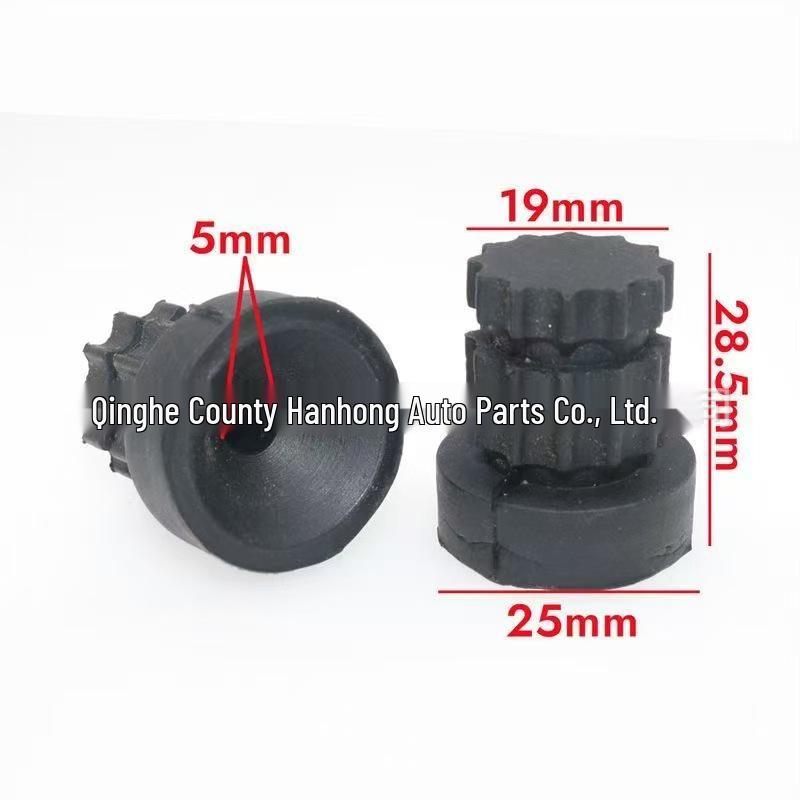 Rubber Engine Cover Guard Sleeve for Great Wall Haval: Compatible with Jingling H1, H2, H6, M2, M4, C30, C50, C20.