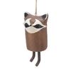 Rustic Hanging Animal Wind Chimes Resin Hand Made Natural Garden Decoration for Gardens Backyards