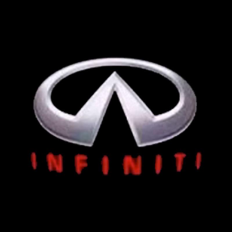 Infiniti FX GM EX QX Кастомні світлодіодні проектори на двері з вітальним логотипом