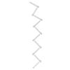 3PCS 10 Fold Folding Ruler Plastic Linear Measurement Tools Durable Metric Measuring Tool  Carpentry