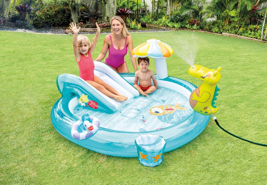 Intex Gator Inflatable Play Center for Ages 2 and Up