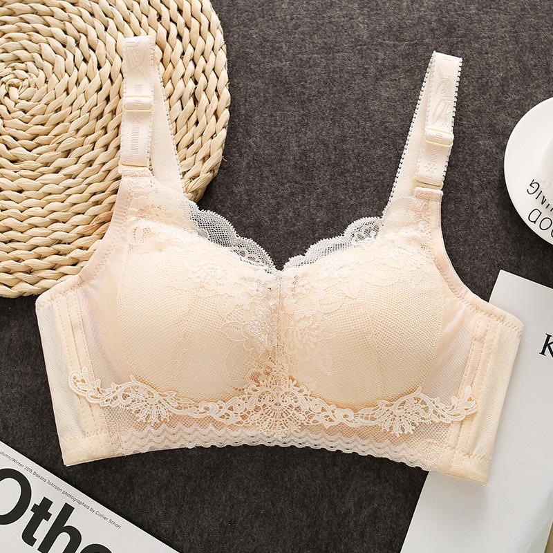 

Новий немагнітний захисний бюстгальтер без мереживної білизни зі сталевими кільцями 90