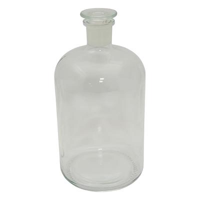 AS ONE Reagenzflasche mit enger Öffnung, weiß, 2000 ml/3-9177-06