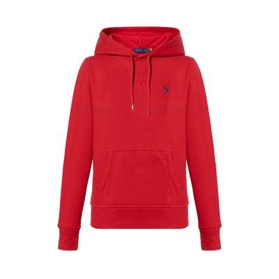 Polo FW23 Mikina s kapucí z fleecu s dlouhým rukávem s výšivkou loga Pony Dámská mikina 211817657-006