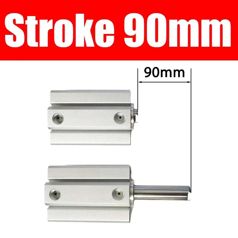 SDA Thin Cylinder Small Pneumatic 20/25/32/40/50/63/80X10X15X30X60 Cylinder Collection