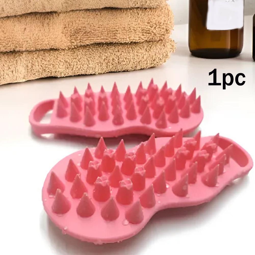 Pointed Teeth Shampoo Artifact Scalp Soft and skin-friendly Easy to clean Silicone Shampoo Comb Shockproof and waterproof