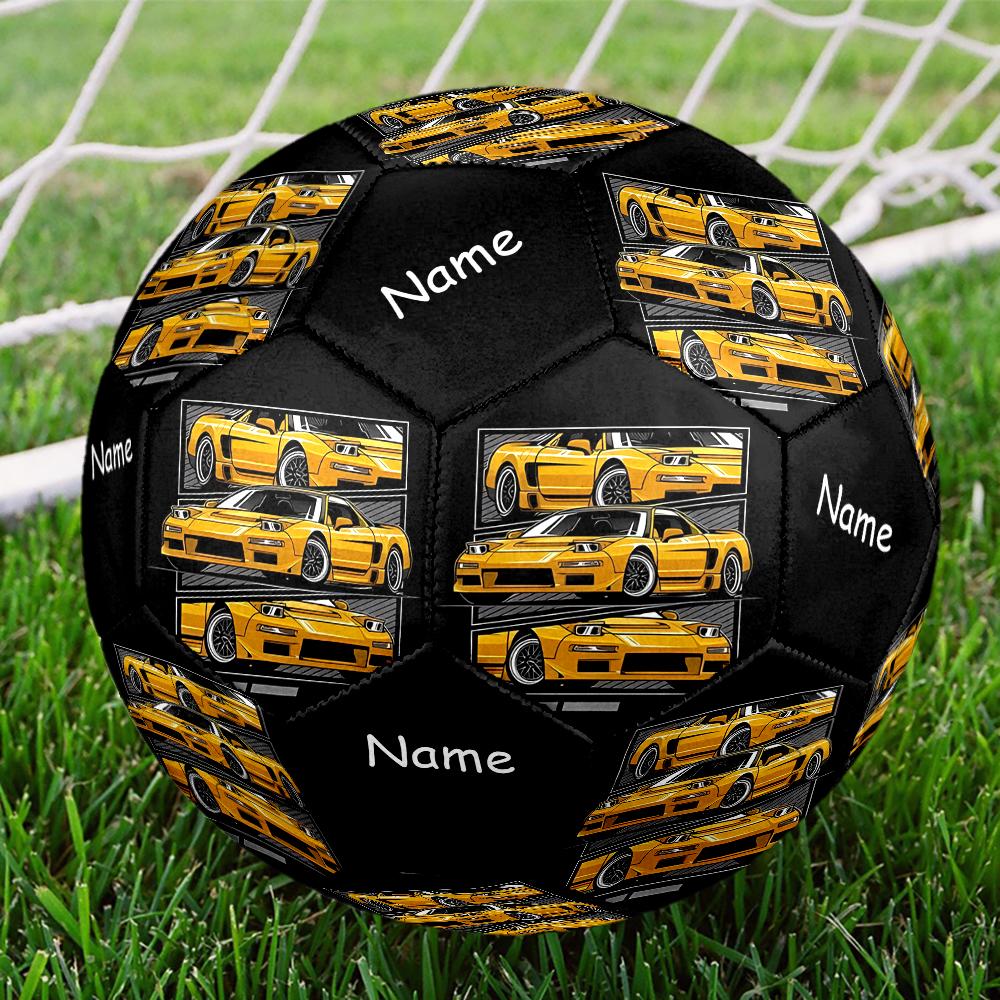 Custom Name Racing Theme Size 5 Soccer Ball, Suitable for Both Indoor and Outdoor Matches, a Gift Suitable for Everyone.