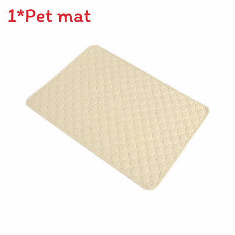 

Pet Sleeping Mat Waterproof Non Slip Durable Fabric For Dogs And Small Pets 35x50cm слонова кістка