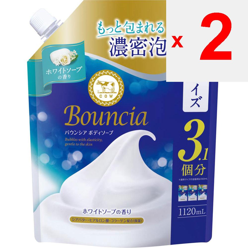 Kyoshinsha Milk Soap Bouncia Body Soap White Soap Scent Refill 1120ml Personal Medium Price Range <Refill the Pump Bottle with Bouncia Body Soap White
