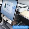 For Tesla Model 3 Y Highland Juniper 2016-2025 Hidden Screen Storage Magnetic Opening And Closing Hidden Large Space Storage Box