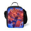 Dog Man Themed Lunch Bag Kids - PVC Insulated Crossbody Shoulder Street Style School Accessory