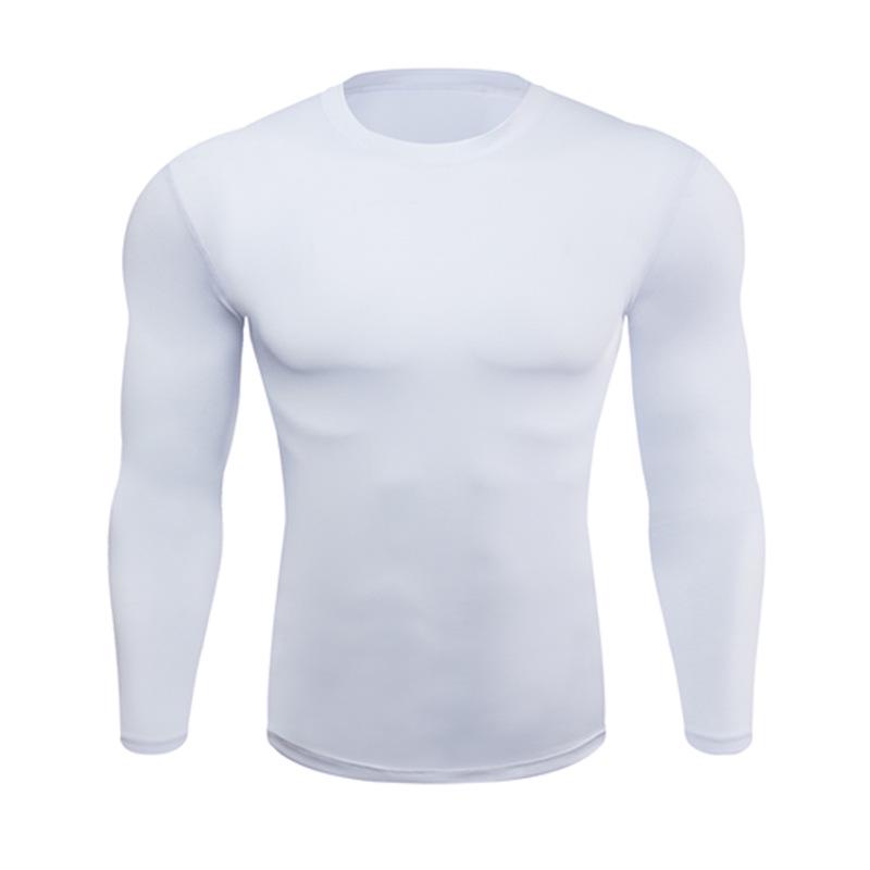 Men's PRO Sports Tight Long Sleeve Running Shirt - Quick-Drying & Sweat-Wicking Fitness Top