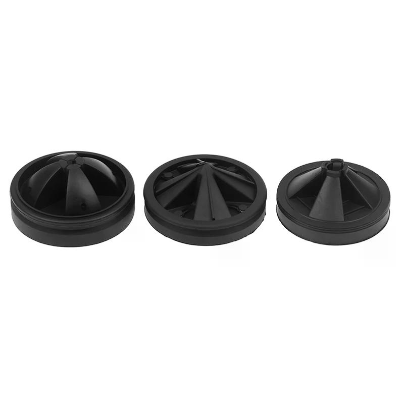 כיסוי טבעת חוסם זבל למכין פסולת InSinkErator, צווארון גומי שקט למחסום כיור להפחתת רעש המגרסה, כלים