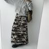 New ArrivALs Open Run Women CAmoufLAge A Line bAck SLit Street StyLe wAistbAnd L