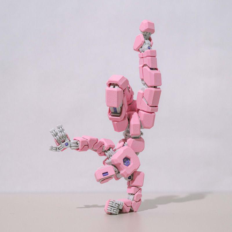 Nuova Action Figure Articolata Robot Mecha Stampato in 3D Mini Giocattolo Multi-Snodo Posabile Modello Guerriero Mech Figura da Collezione Regali