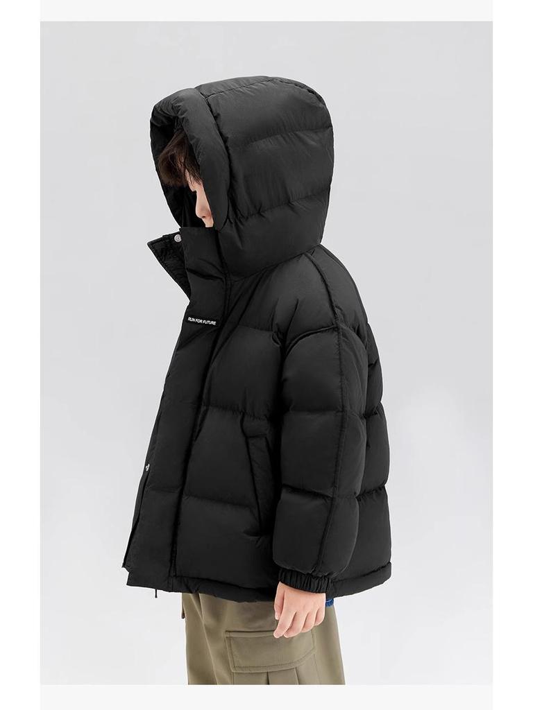 2025 New Kids' Thick Warm Down Jacket - Korean Style for Boys and Girls