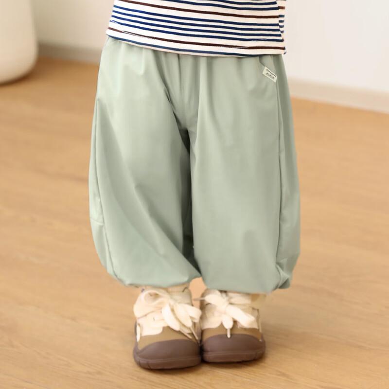LUSON Little O Dad Boys  Summer Breathable Anti-Mosquito Long Pants 90