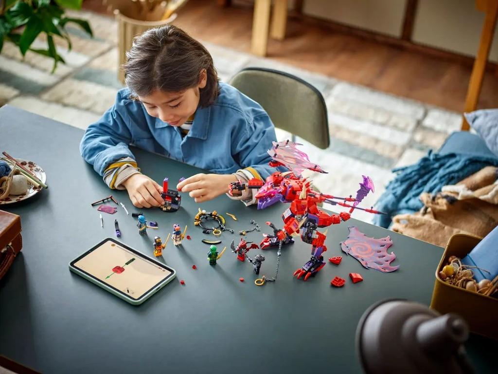 LEGO NINJAGO 71832 Smok Chaosu Fangthunder