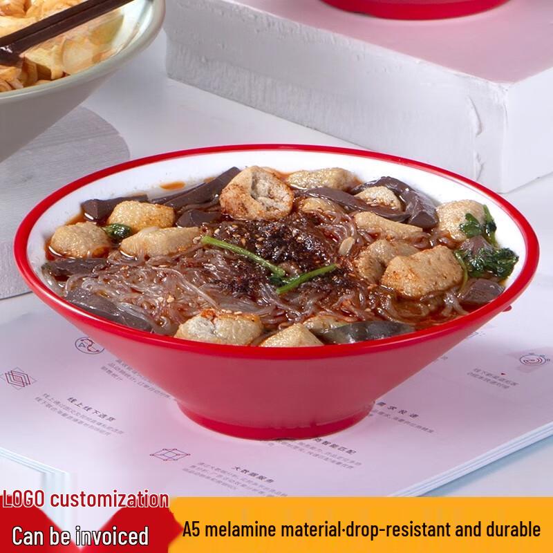 Konische Melamin Nudelsuppenschüssel