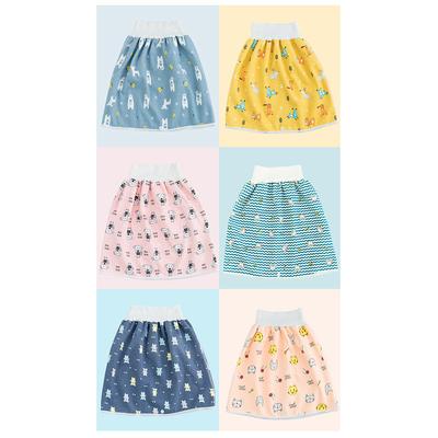 Baby Diaper Waterproof Skirt Infant Leak-Proof Urine Training Pants Cloth Diapers Kids Nappy Sleeping Bed Potty Trainining Items