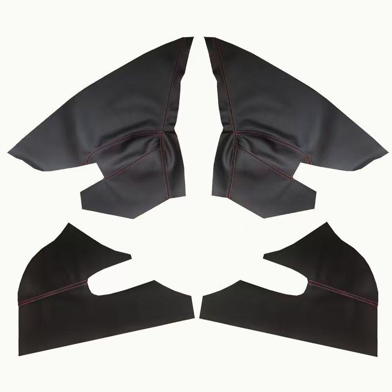 Leder-Wrap für 2007-2011 Passat B6 Magotan Türverkleidungen, Armlehnen und Innenverkleidungen.