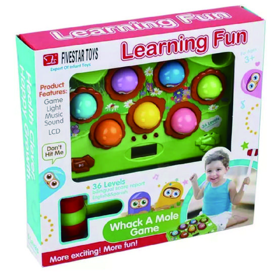 Whack-A-Mole Hrací stroj Batole Děti Stolní hra Domino Příběh, populární korejská hra