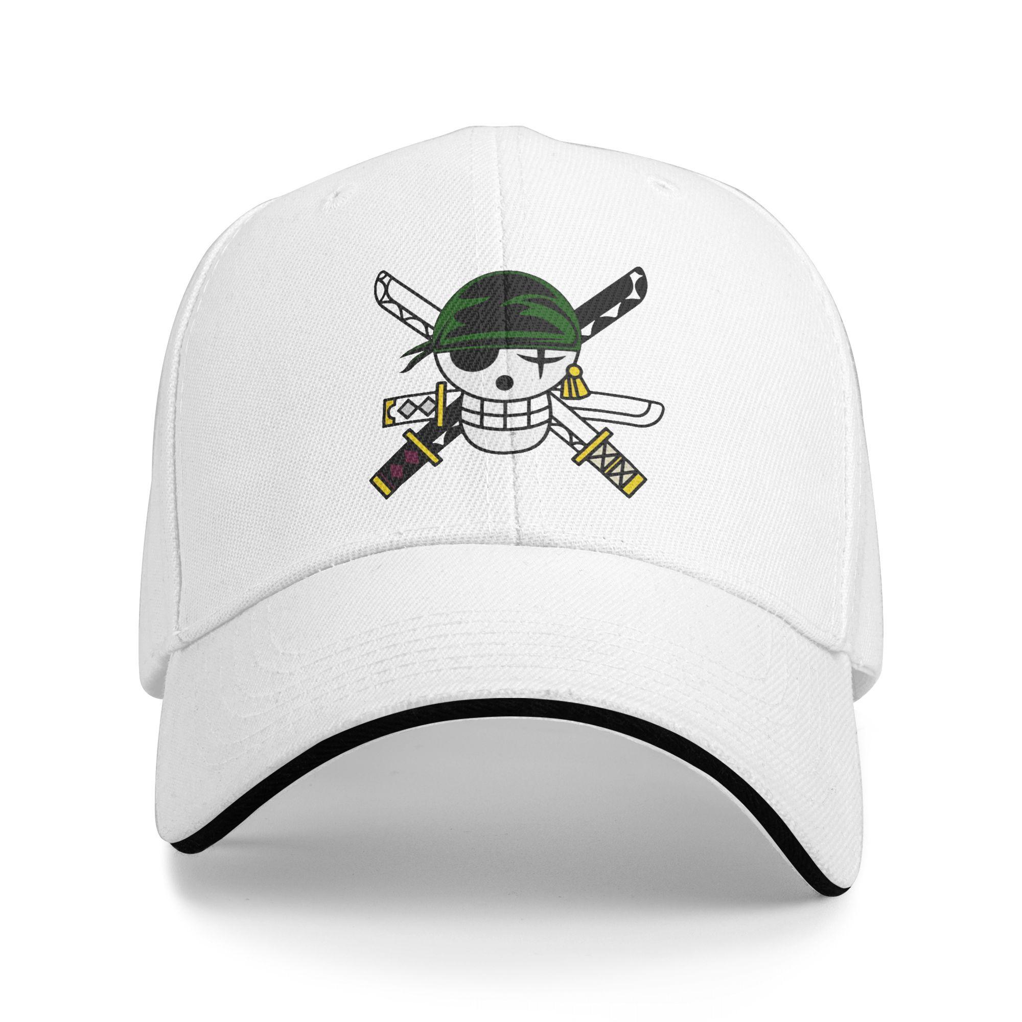 

One Piece Film Red Anime Baseball Caps Casual Sandwich Hat Men Women Adjustable Sun Cap Running Golf One Size