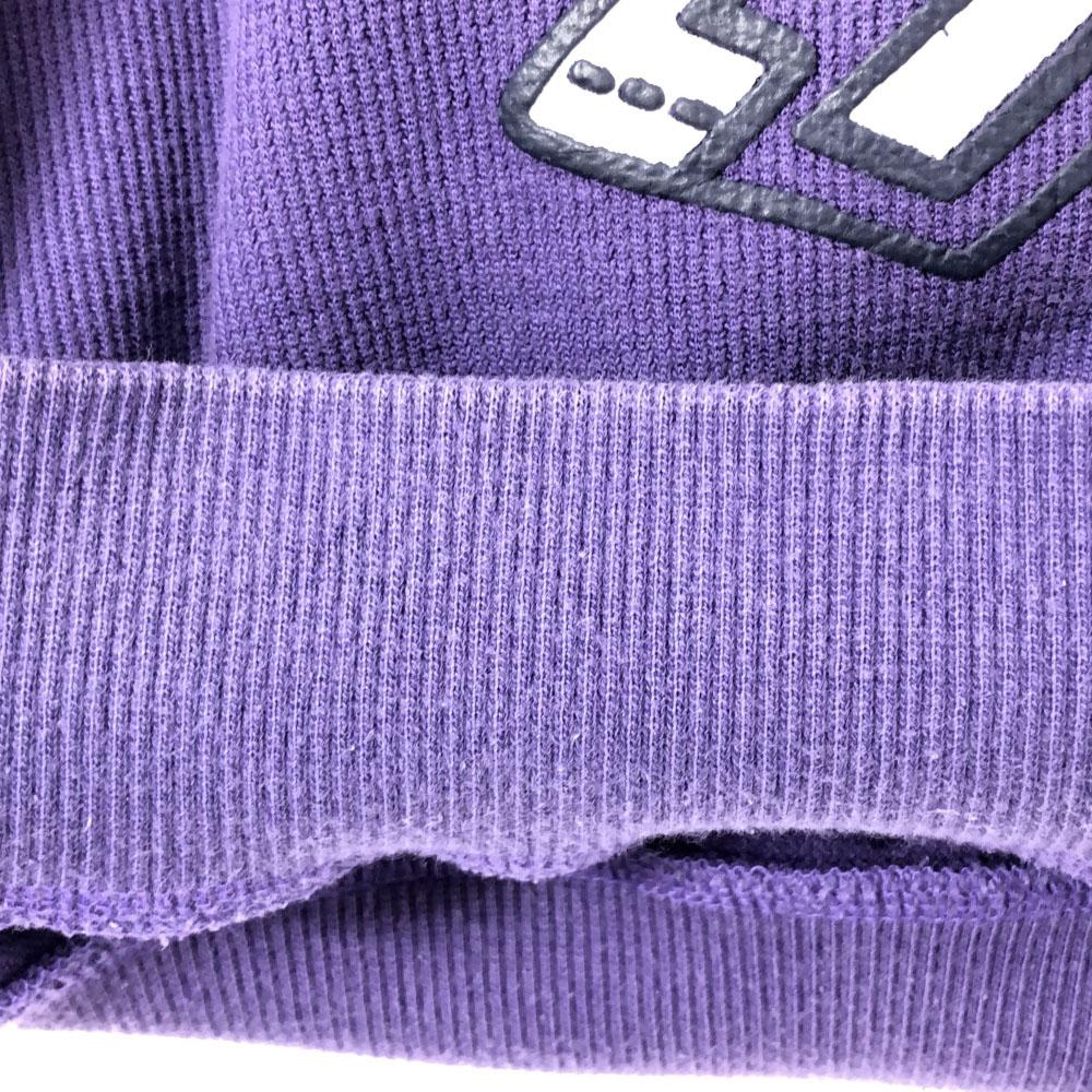 santa fe made in Japan Print Long sleeve trainer 48 purple sweat Men's Used