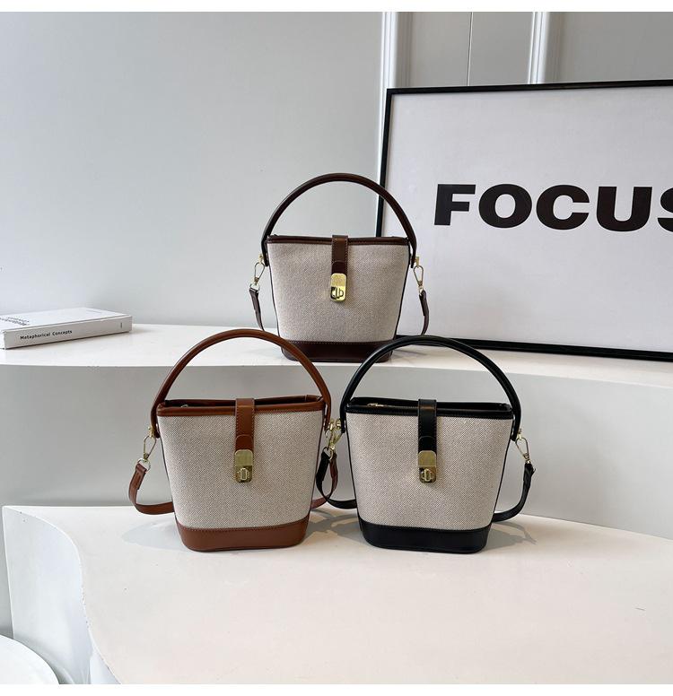 2024 Sommer Modische kleine Korb-Beuteltasche für Damen - Umhängetasche im koreanischen Stil